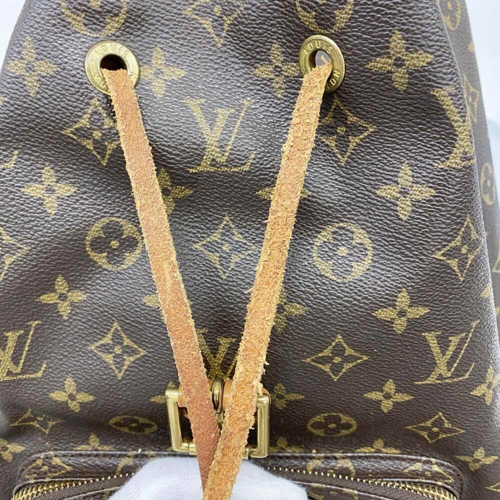 LOUIS VUITTON Brown Monogram Backpack - Picture 10 of 16